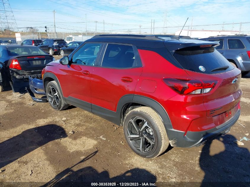 2022 CHEVROLET TRAILBLAZER AWD RS - KL79MUSL6NB129220
