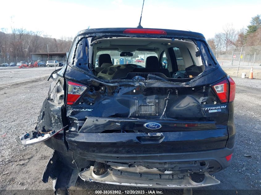 2019 FORD ESCAPE TITANIUM - 1FMCU9J92KUB11563