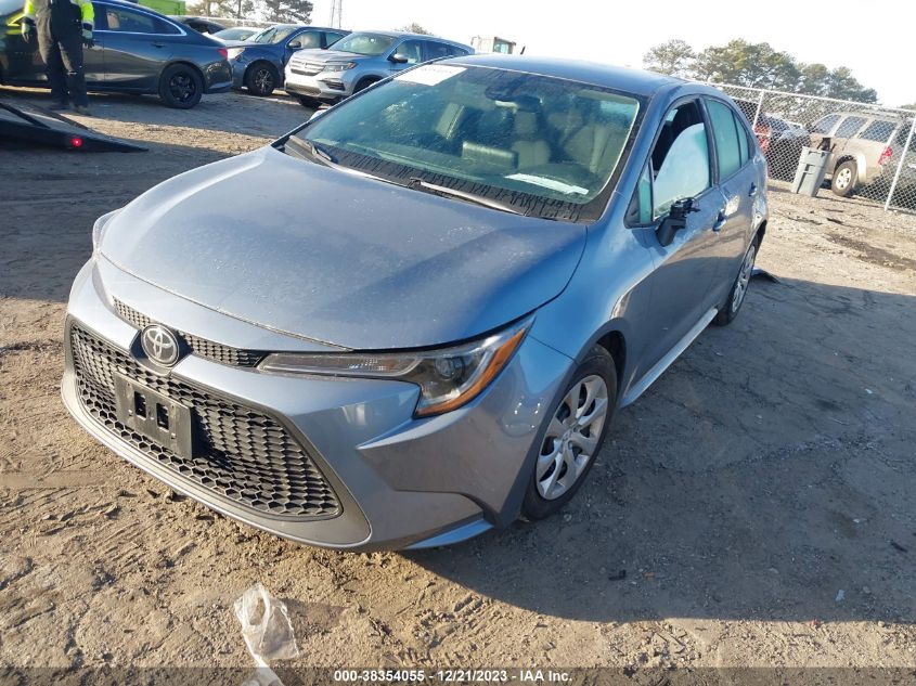 2022 TOYOTA COROLLA LE - 5YFEPMAE6NP289031