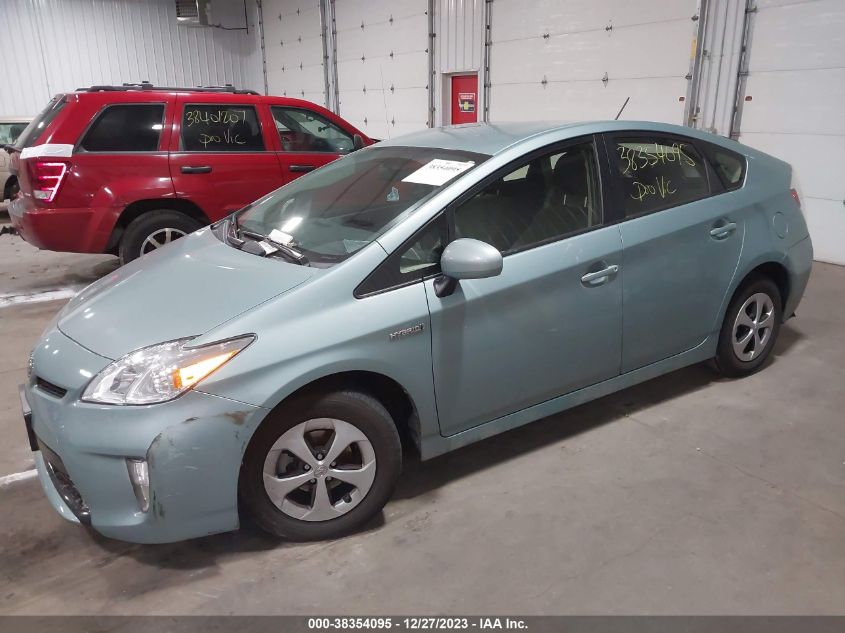 2015 TOYOTA PRIUS - JTDKN3DU6F1919464