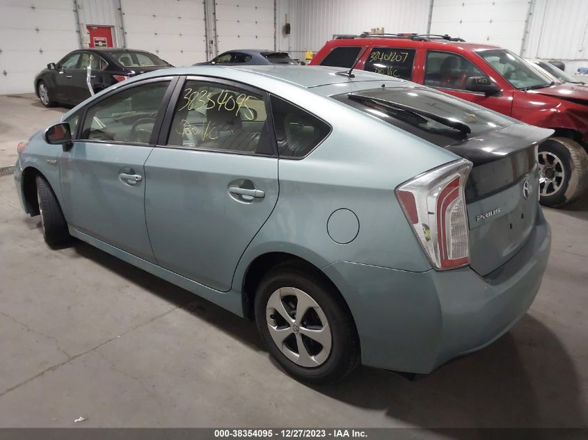 2015 TOYOTA PRIUS - JTDKN3DU6F1919464