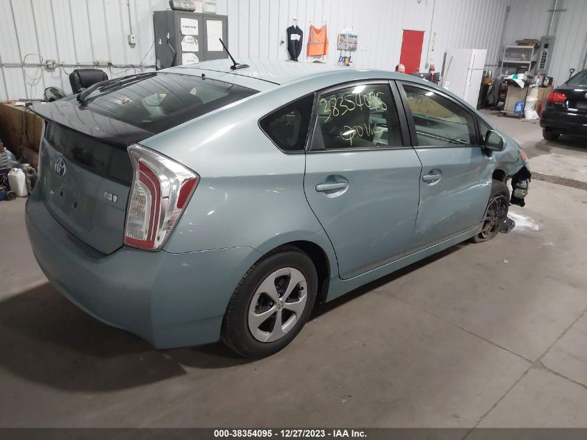 2015 TOYOTA PRIUS - JTDKN3DU6F1919464