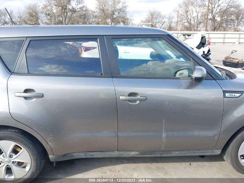 2016 KIA SOUL - KNDJN2A25G7292294
