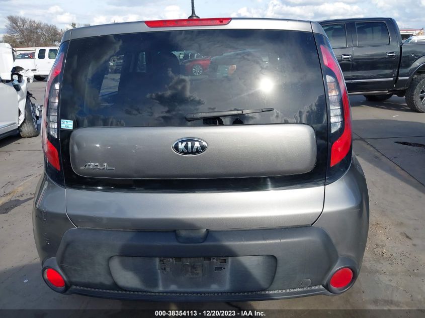 2016 KIA SOUL - KNDJN2A25G7292294
