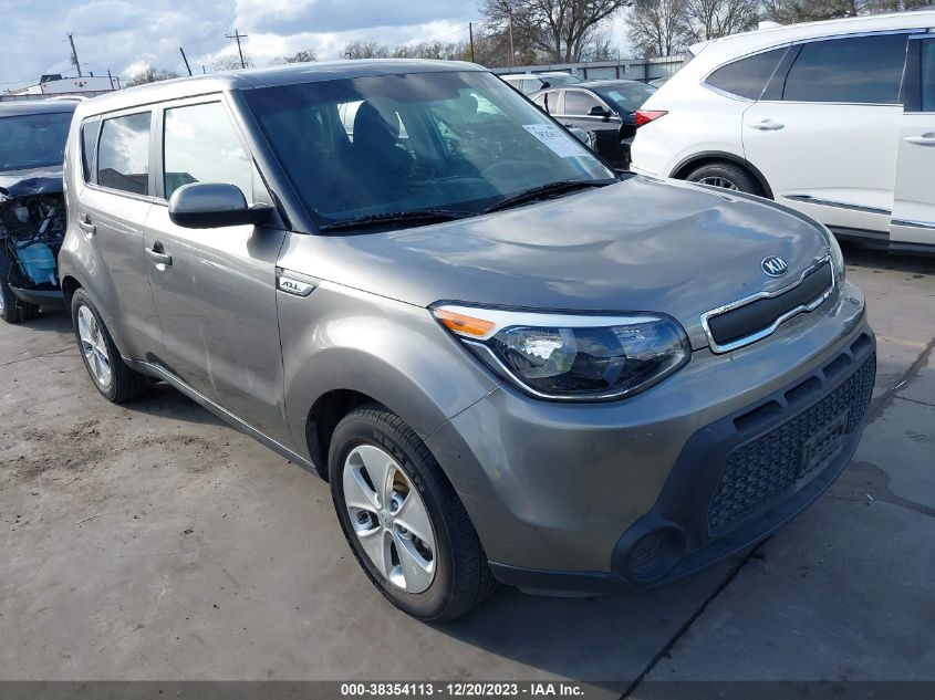 2016 KIA SOUL - KNDJN2A25G7292294