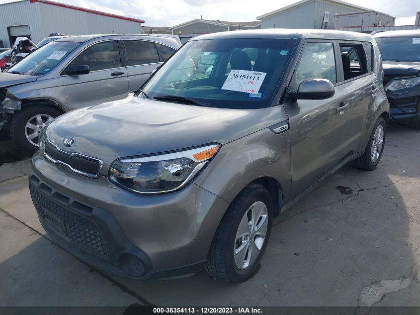 2016 KIA SOUL - KNDJN2A25G7292294
