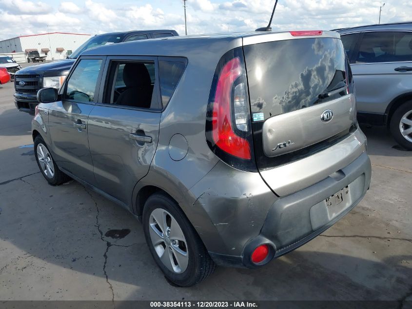 2016 KIA SOUL - KNDJN2A25G7292294