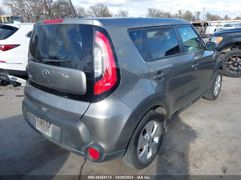 2016 KIA SOUL - KNDJN2A25G7292294