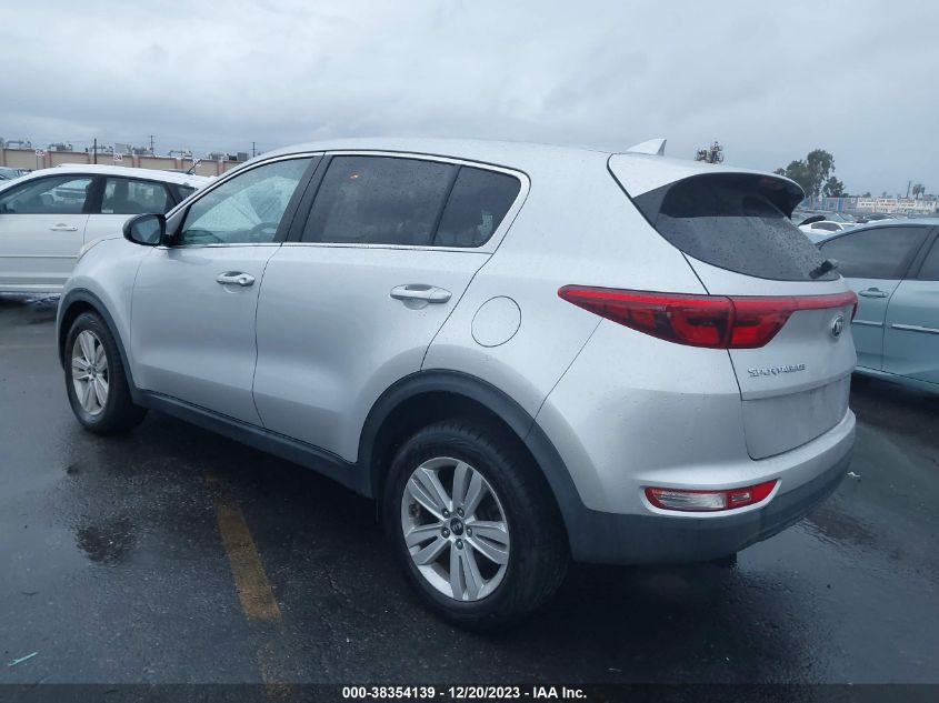 2017 KIA SPORTAGE LX - KNDPM3AC7H7075844