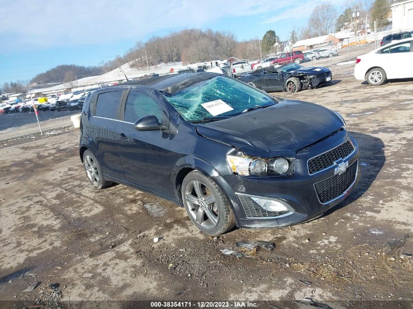 2013 CHEVROLET SONIC RS AUTO - 1G1JG6SB8D4145215