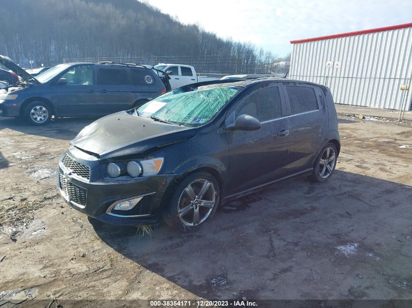 2013 CHEVROLET SONIC RS AUTO - 1G1JG6SB8D4145215