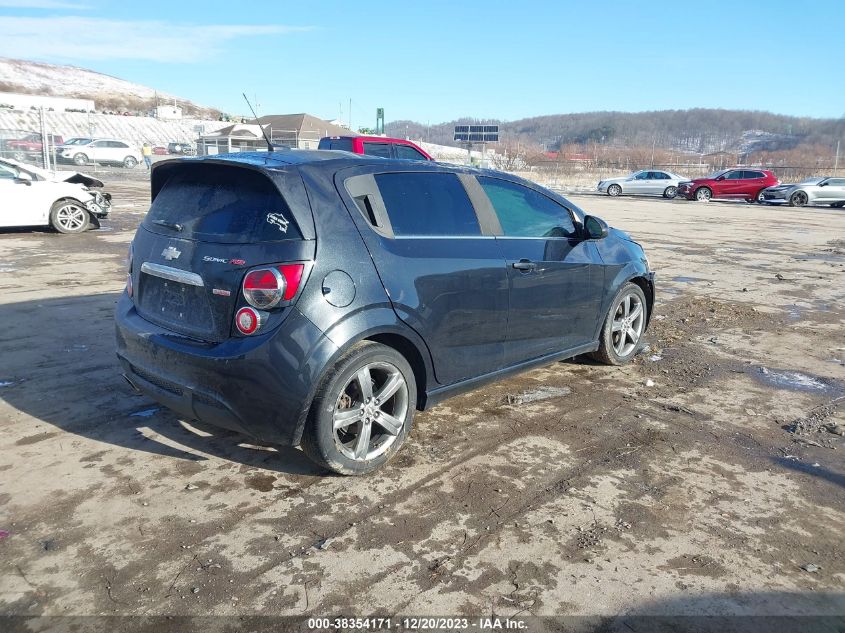 2013 CHEVROLET SONIC RS AUTO - 1G1JG6SB8D4145215