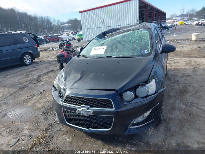 2013 CHEVROLET SONIC RS AUTO - 1G1JG6SB8D4145215