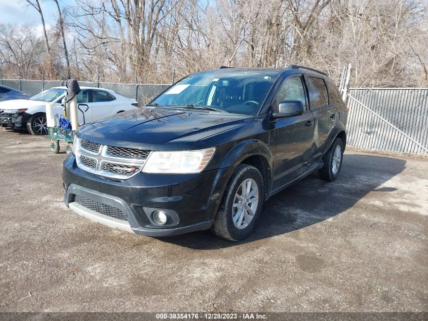 2014 DODGE JOURNEY SXT - 3C4PDCBG6ET270360