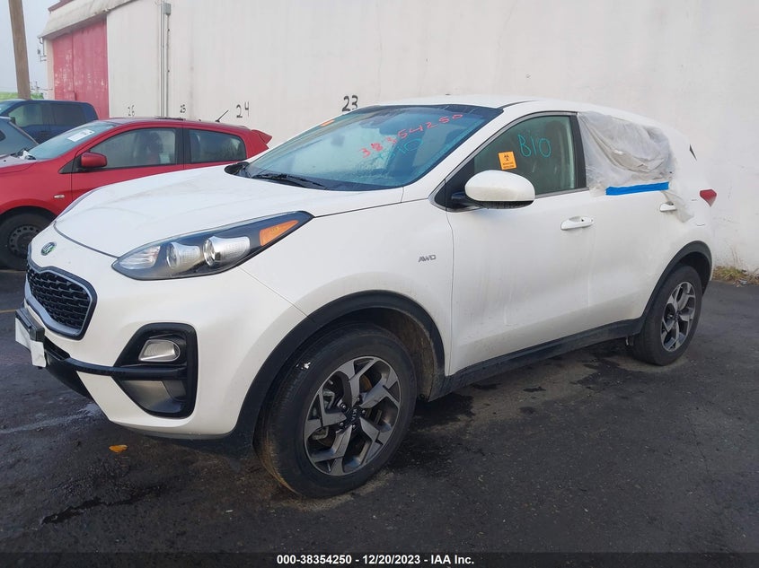VIN KNDPMCAC4N7962037 2022 KIA SPORTAGE LX