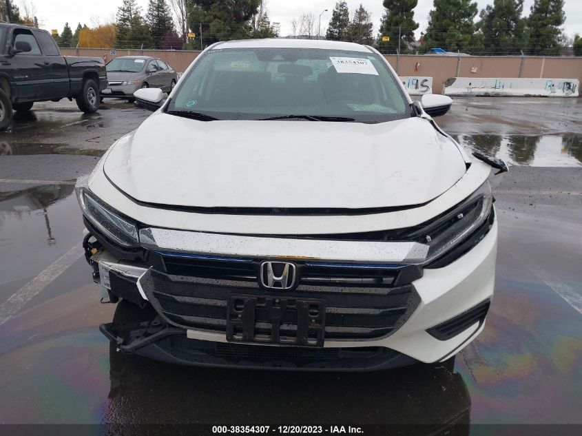 2019 HONDA INSIGHT EX - 19XZE4F50KE024876