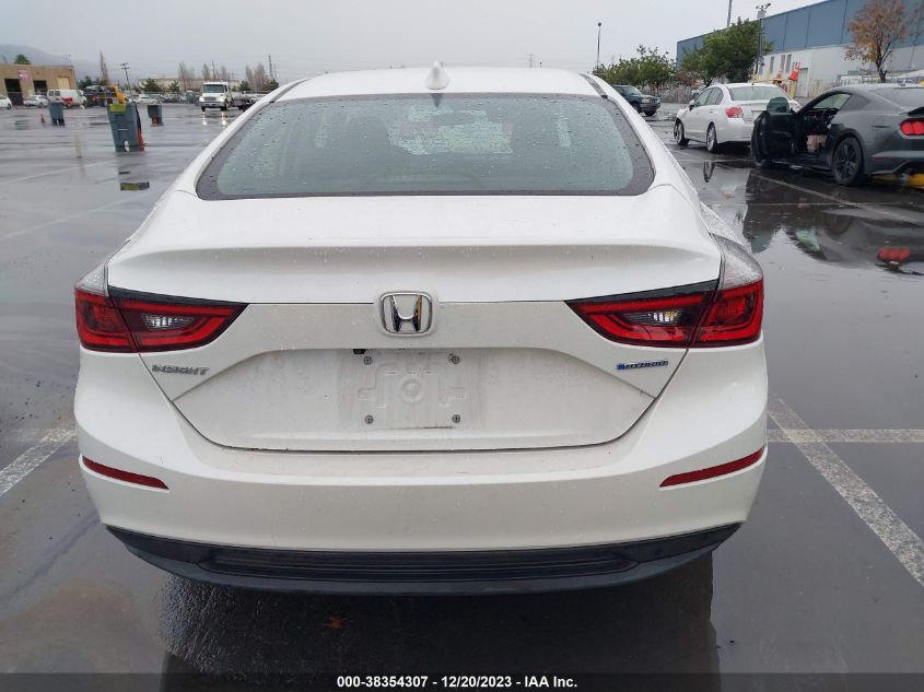 2019 HONDA INSIGHT EX - 19XZE4F50KE024876