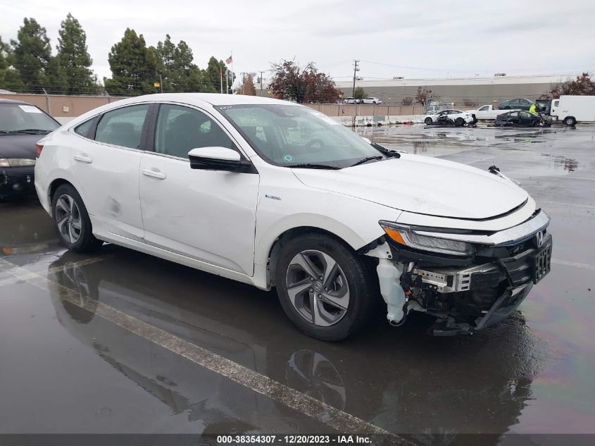 2019 HONDA INSIGHT EX - 19XZE4F50KE024876