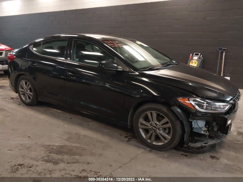 2018 HYUNDAI ELANTRA SEL - 5NPD84LF9JH383622