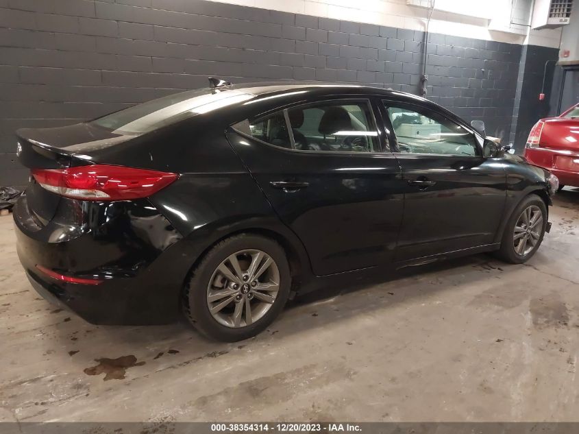 2018 HYUNDAI ELANTRA SEL - 5NPD84LF9JH383622
