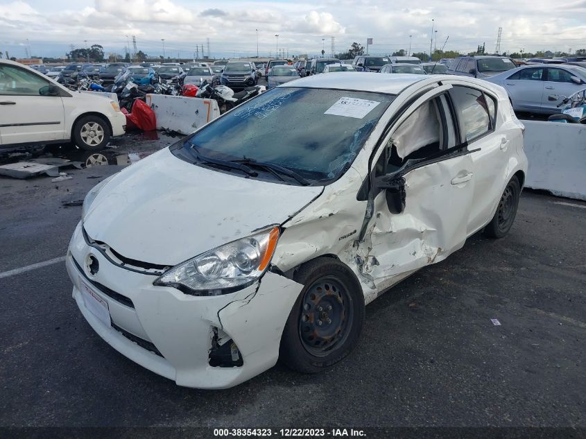 2013 TOYOTA PRIUS C TWO - JTDKDTB38D1554960