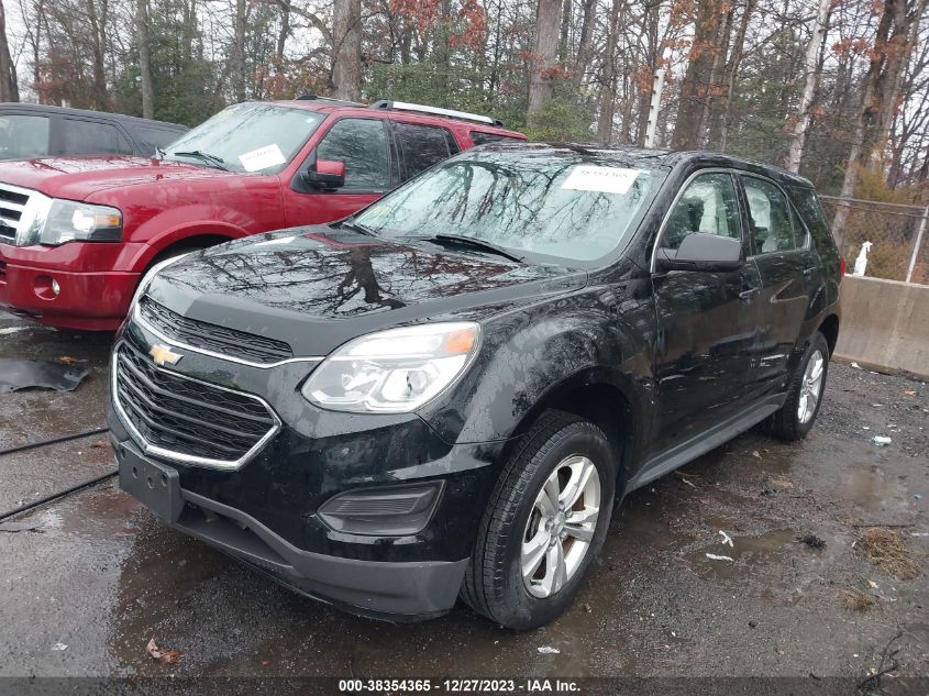 2017 CHEVROLET EQUINOX LS - 2GNALBEK8H1543783