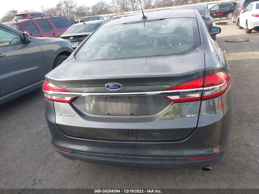 2018 FORD FUSION SE - 3FA6P0H7XJR133671