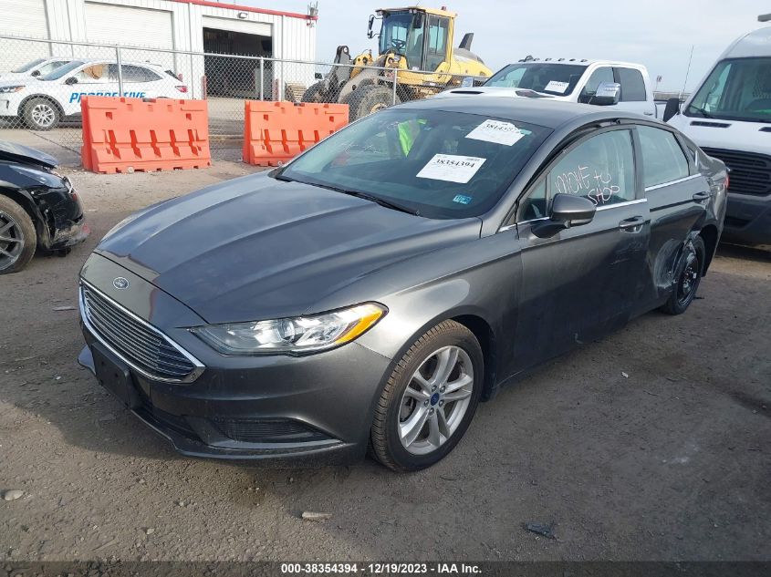 2018 FORD FUSION SE - 3FA6P0H7XJR133671