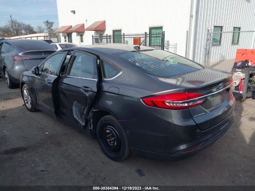 2018 FORD FUSION SE - 3FA6P0H7XJR133671