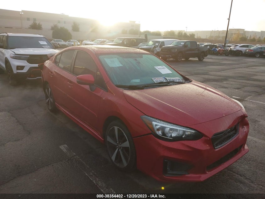 VIN 4S3GKAL62J3619715 2018 SUBARU IMPREZA 2.0I SPORT