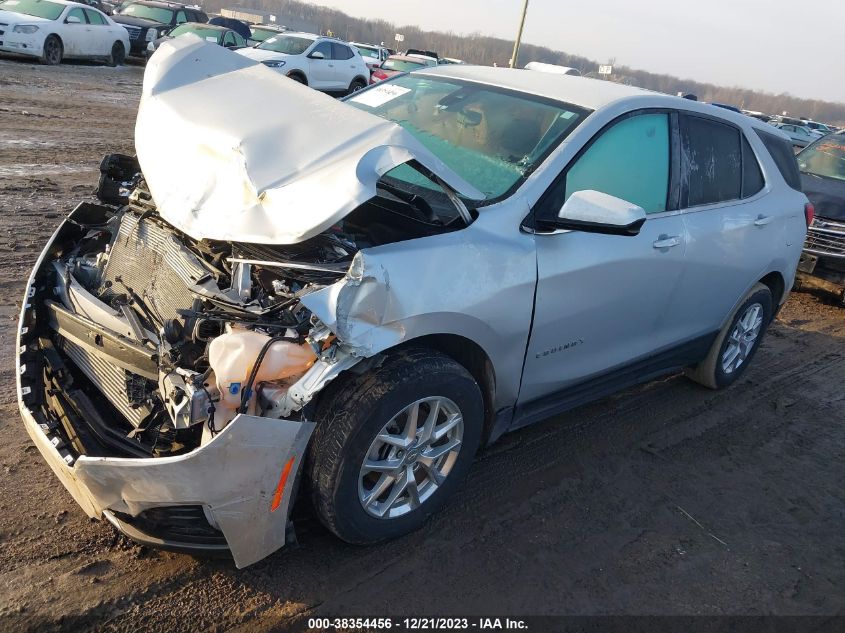 2022 CHEVROLET EQUINOX LT - 3GNAXTEV5NL134865