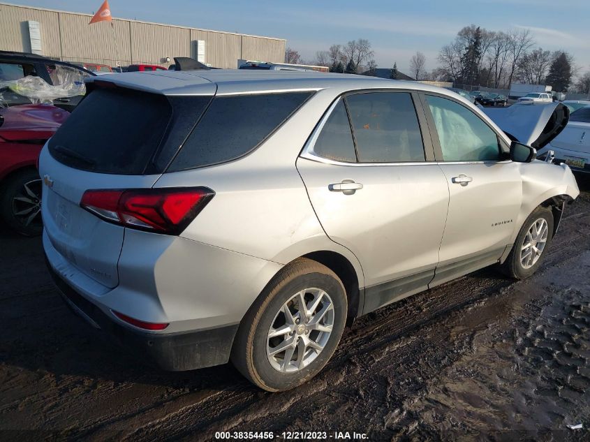 2022 CHEVROLET EQUINOX LT - 3GNAXTEV5NL134865