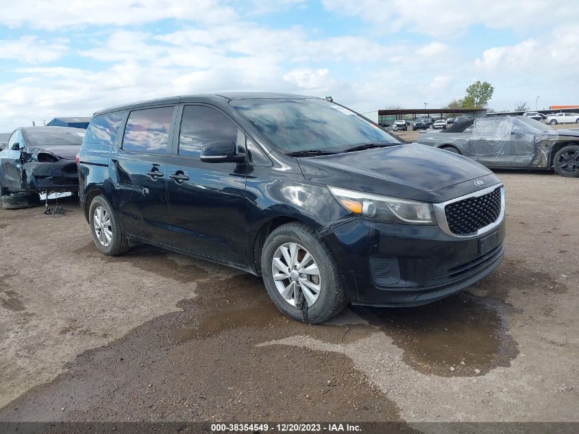 2015 KIA SEDONA L - KNDMA5C13F6036559