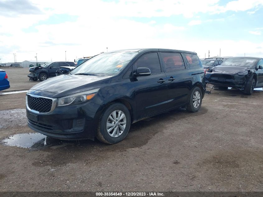 2015 KIA SEDONA L - KNDMA5C13F6036559
