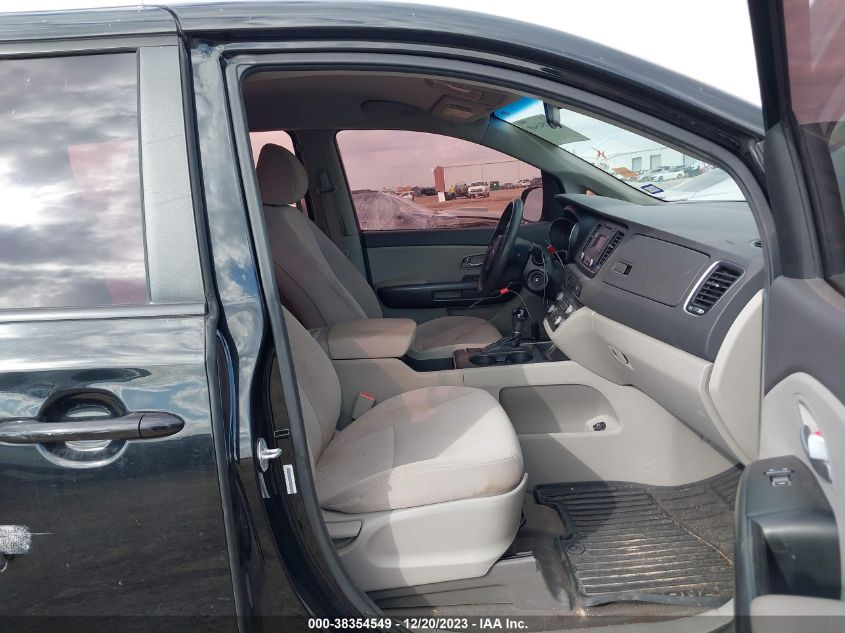 2015 KIA SEDONA L - KNDMA5C13F6036559