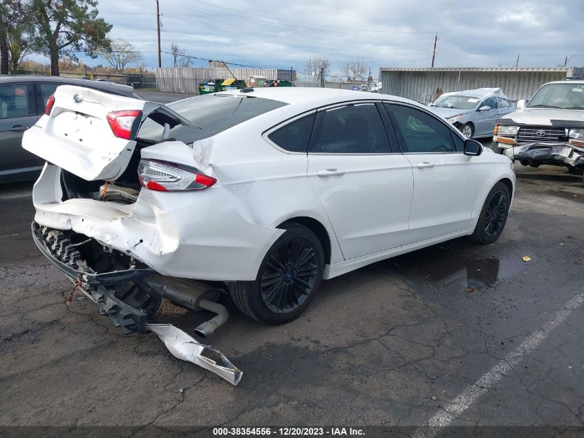 2016 FORD FUSION SE - 3FA6P0HD6GR115991