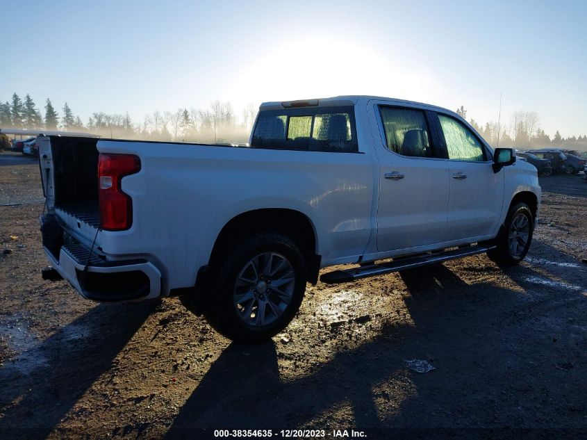 2022 CHEVROLET SILVERADO 1500 LTD HIGH COUNTRY - 1GCUYHET4NZ201463