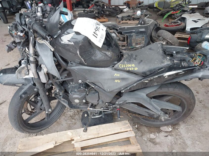 2013 HONDA CBR250 R MLHMC4107D5300445