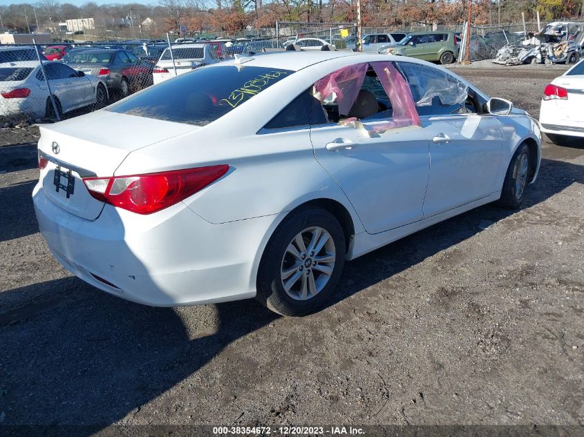 2013 HYUNDAI SONATA GLS PZEV - 5NPEB4AC3DH580207