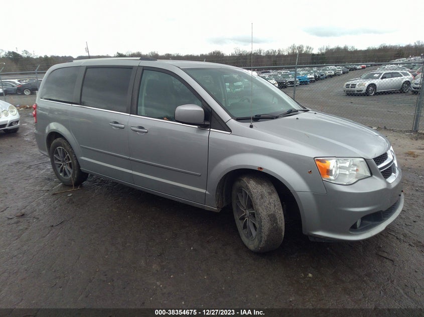 VIN 2C4RDGCG3HR786567 2017 DODGE GRAND CARAVAN SXT