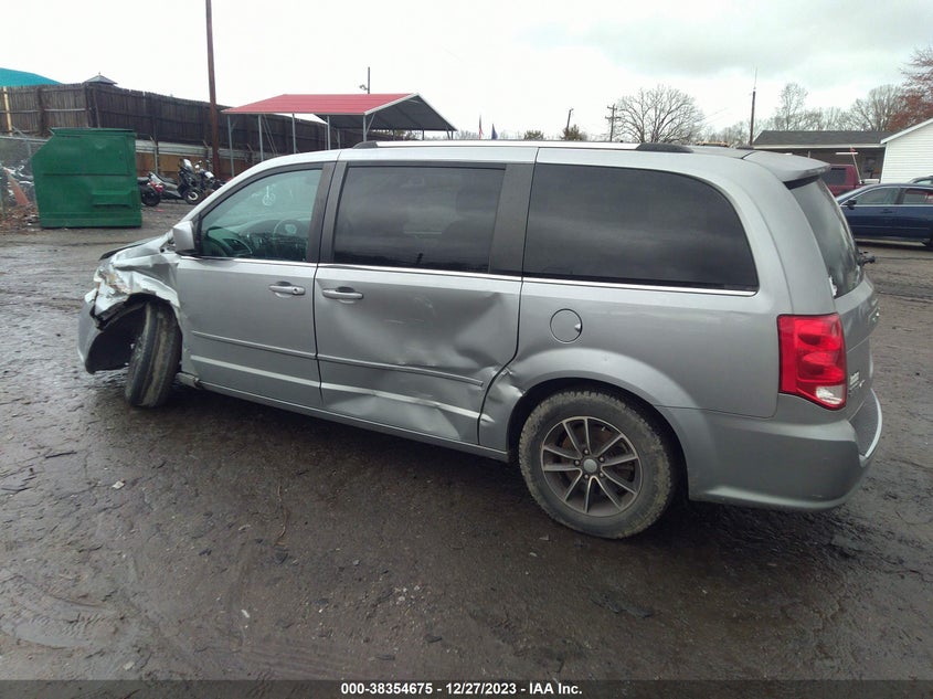 VIN 2C4RDGCG3HR786567 2017 DODGE GRAND CARAVAN SXT