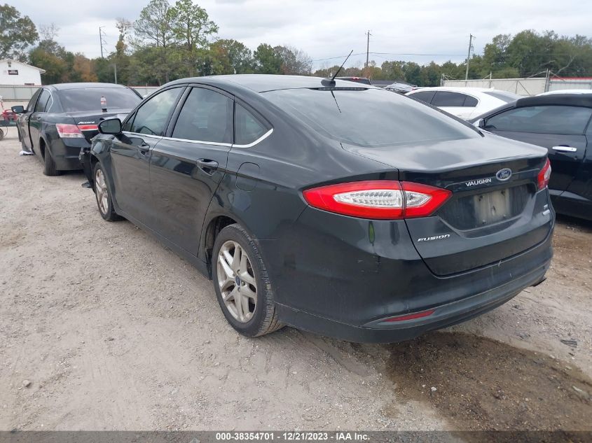 2014 FORD FUSION SE - 3FA6P0HD9ER224409