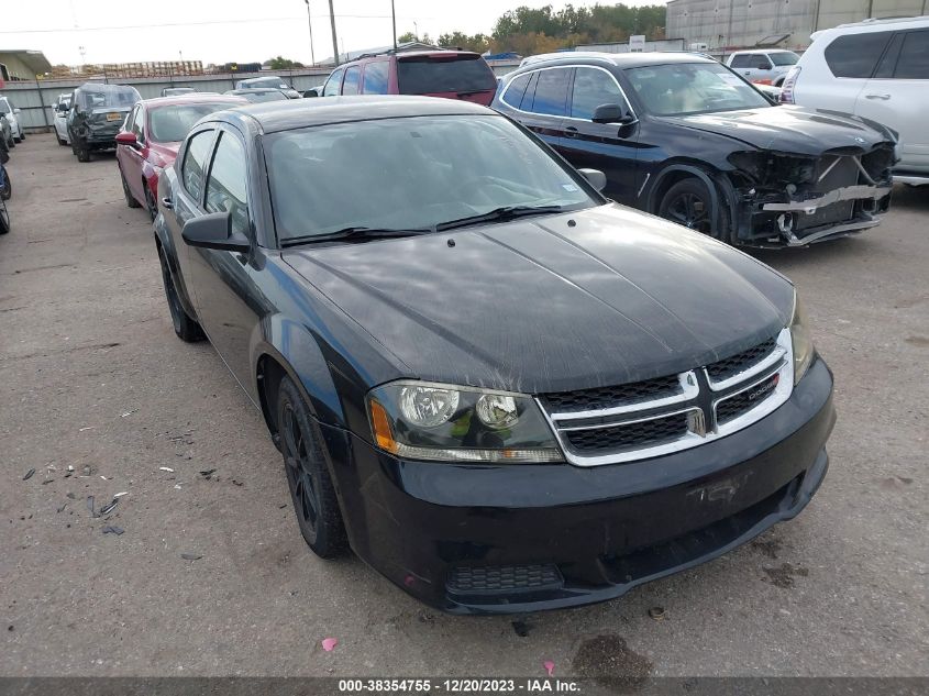 2013 DODGE AVENGER SE - 1C3CDZAB5DN682666