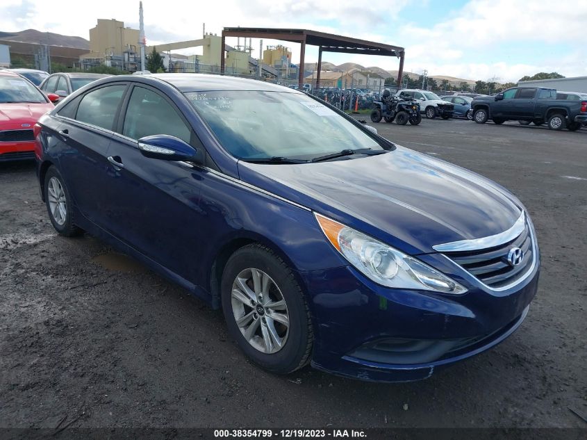 2014 HYUNDAI SONATA GLS - 5NPEB4AC7EH827679