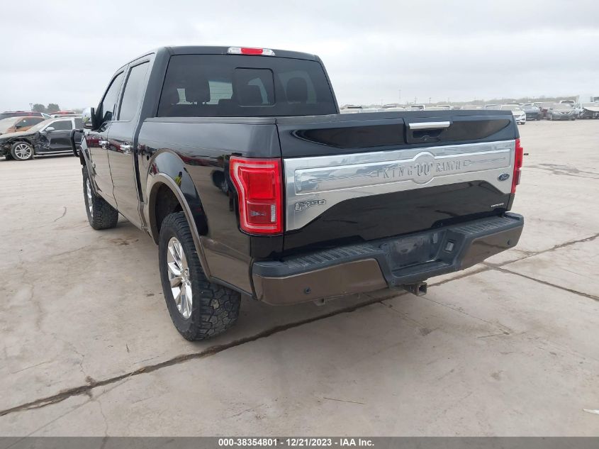 2016 FORD F-150 KING RANCH - 1FTEW1CF6GFB26221