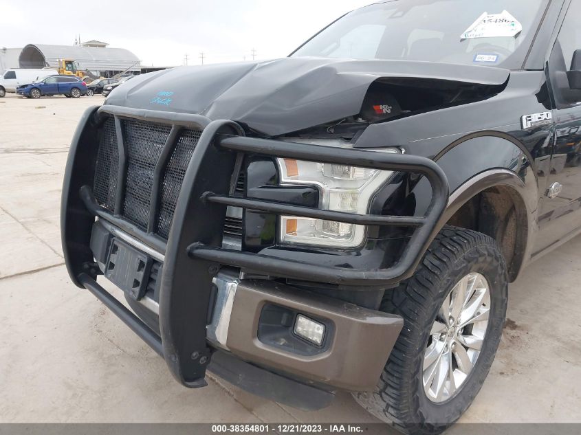 2016 FORD F-150 KING RANCH - 1FTEW1CF6GFB26221