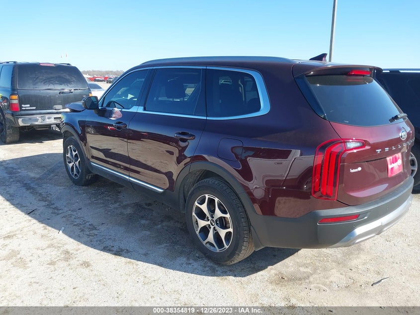 VIN 5XYP34HC4LG019693 2020 KIA TELLURIDE EX