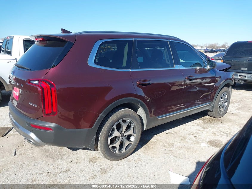 VIN 5XYP34HC4LG019693 2020 KIA TELLURIDE EX