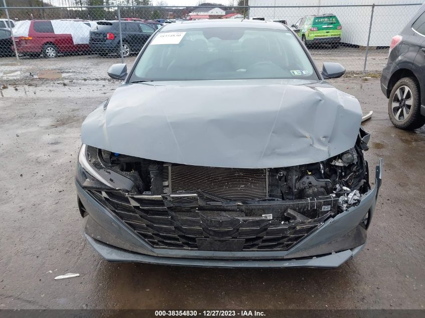 VIN KMHLN4AJ3MU009010 2021 HYUNDAI ELANTRA HYBRID LIMITED