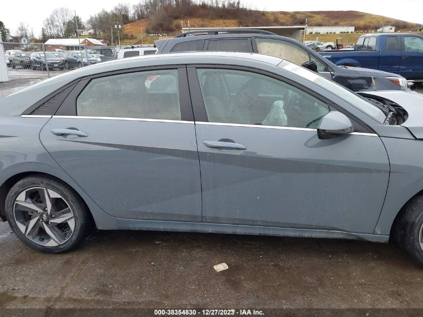 VIN KMHLN4AJ3MU009010 2021 HYUNDAI ELANTRA HYBRID LIMITED